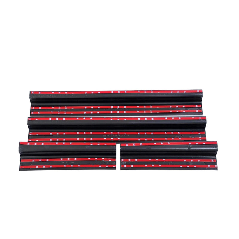 Isuzu MU-X Matte Black Scuff Plate Door Sill Protector (2021-2024)