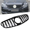 BENZ E CLASS W212 Black GT Style Front Bumper Grille (2014-2015)