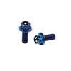 Motorcycle 6 Pcs Colorful Titanium Alloy Motorcycle Hex Bolts M6x15mm
