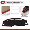 Suzuki Swift ZC33S / 13S / 53S / C83S (2018-2024) Black Red Dash Cover Mat