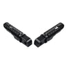 Suzuki V-Strom 650 DL650 GSXS1000 Black Rear Footrest Pegs (2018-2024)