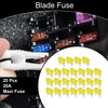 Car / Boat / Truck / RV / Motorcycle Maxi Fuse / 25 Pcs / Blade Fuse