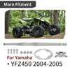 Yamaha YFZ450 Rear Axle Shaft w/ Collar Sprocket Hub Kit (2004–2005)