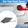 BMW 3 F30 Rear Bumper Tow Hook Eye Hole Cover Cap Gray (2012-2015)