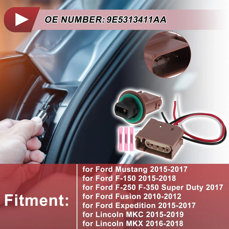 Ford Mustang Parking Light Socket Wiring (2015-2017)
