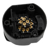 Car Truck EU 12V 13-Pin Electric Towing Plug Adapter
