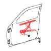 Toyota 2005-2015 Power Window Regulator Motor