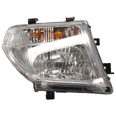 Nissan Navara D40T Thai VIN#='M' 2008-2014 L+R LH+RH Genuine Headlights Pair