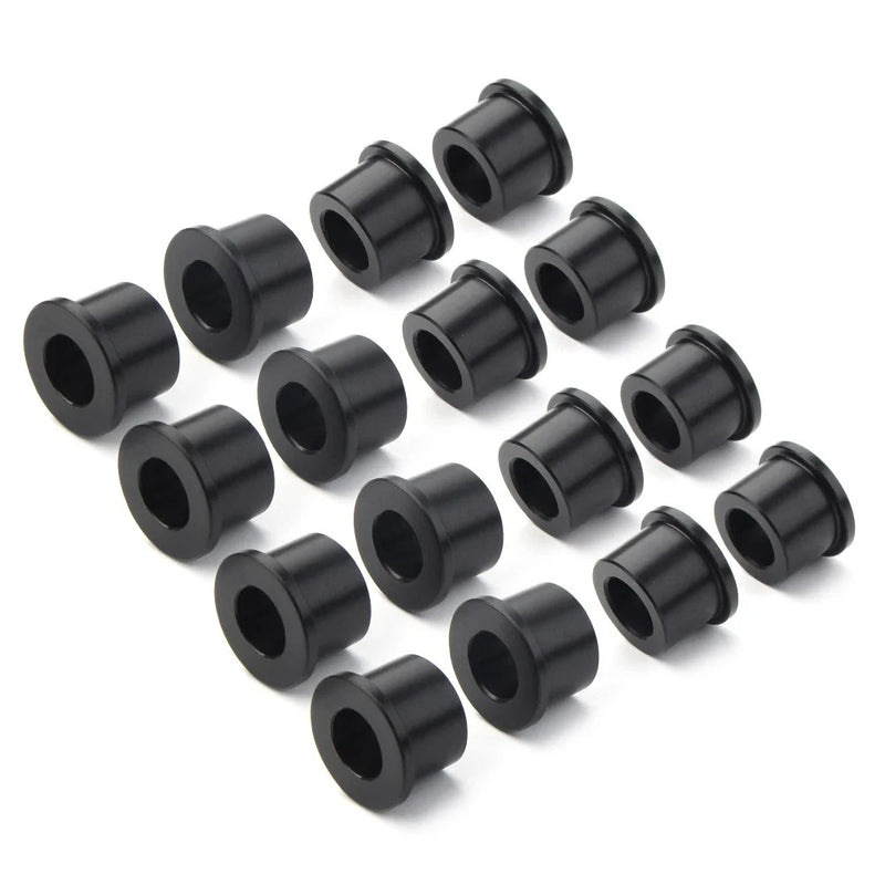 Honda TRX400EX TRX400X 16 x A-Arm Bushing Black Delrin (1999-2008)