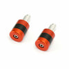 GE 22mm Aluminum Orange Motorcycle Handlebar Weights