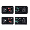 Jeep Wrangler TJ Inner Door Handle 4pcs Textured Black (1997–2006)