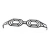 Moto Guzzi V85 TT Black Iron Front Headlight Grille Guard (2018-2022)