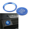 Audi A4L A5 A6L A7 A8 Blue Engine Start Button Decorative Ring Cover