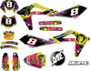 Husqvarna 2005-2007 - Neon Style Stickers Custom Graphic Kit