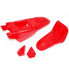 Yamaha PEEWEE PW50 PY50 RED Plastics Fender Fairing Seat Fuel Tank