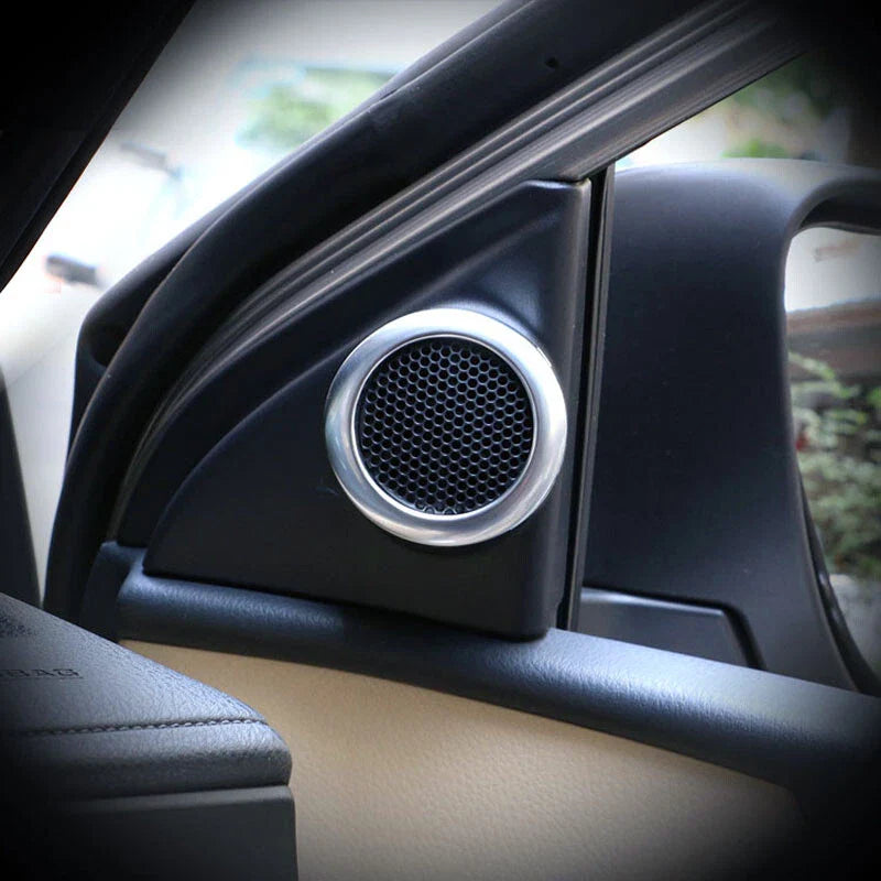Toyota Corolla 2014-2018 Side Door Tweeter Speaker Grill Cover Trim Fit