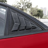 Cadillac ATS 2 x Carbon Fiber Side Window Louver Shutter Cover (2013–2019)