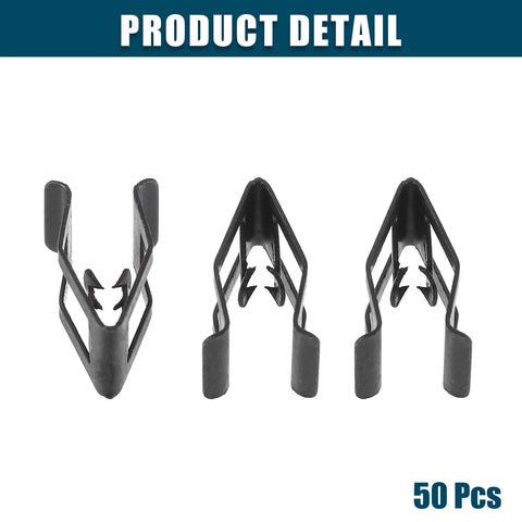 Ford Mazda Black 50 Pcs Interior Retainer Fastener Clips