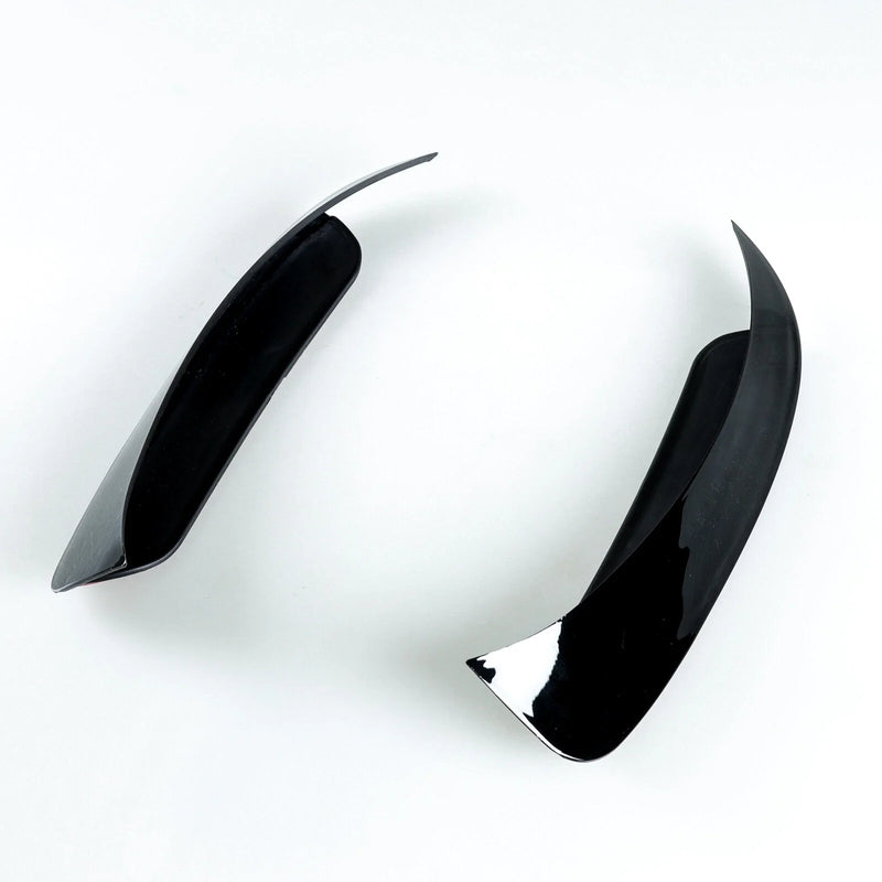 Mercedes Benz X156 2 x Black  Rear Bumper Flap Spoilers (2014-2019)