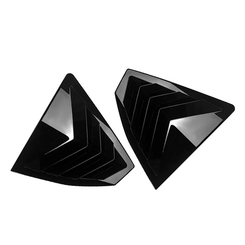 Subaru WRX STI Glossy Black Rear Window Louver Cover Trim (2022-2025)
