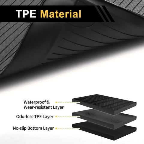 Chevrolet Trax 2024 Stripe Pattern TPE Cargo Liner Rear Trunk Mat