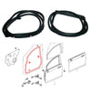 Honda Fit Aria City Sedan 2003-2008 Front Door Weatherstrip Set