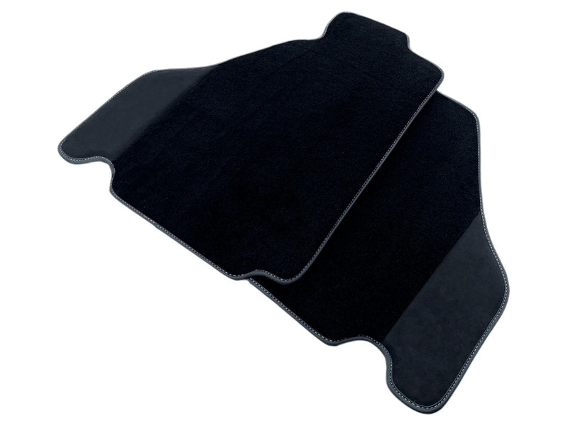 Ferrari F430 2004-2009 with Alcantara Leather Black Carpet Floor Mats