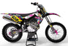 Kawasaki KLX 110 Custom Decal Kit RUSH Style (2000-2009)