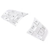 Jaguar F-PACE Silver Steering Wheel Remote Contorl Buttons Cover Trim fit