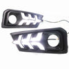 Honda Amaze (2018-2021) 1 x Pair Amber White DRL Daytime Running Lights