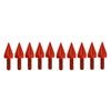 Motorcycle 10Pcs Red Windshield Screws & 5MM Bolts
