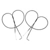 Harley Sportster XL 883 XL1200 180cm Throttle Cables (2004-2023)