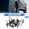 BMW X1 (2013-2023) Durable Plastic Black 15 Pcs Fender Liner Rivets
