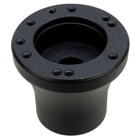 EZGO, Club Car, Yamaha Black Golf Cart Steering Wheel Hub Adapter w/ Screws
