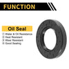 Oil Seal / 5 Pcs 45x80x12mm / Rotary Shaft Seal NBR Rubber