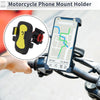 Motorcycle Motorcycle Phone Mount Holder 4.7-7.2 Phones Black Yellow