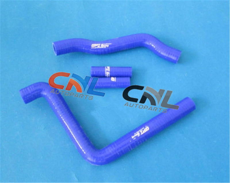 Honda CR250 CR250R Blue Silicone Radiator Hose (1992-1996)