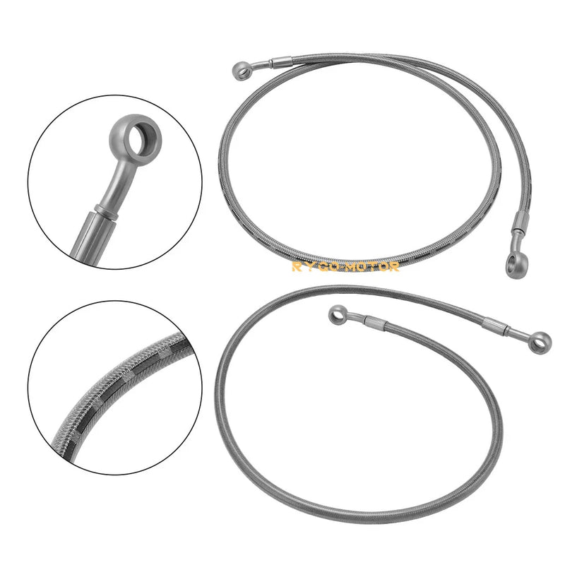 Polaris Ranger 800 500 400 EV Ranger Crew 500 Brake Lines Left & Right