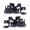 Interior Door Handle Gray Pair Fits Nissan Navara D40 2D 4D Pickup 2005-14 D06