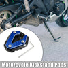 BMW S1000RR Blue Set Aluminum Alloy Kickstand Pad (2019-2023)