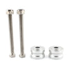 Suzuki V-Strom DL1050XT 30mm Chrome Handlebar Risers (2019-2022)