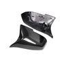 BMW F30 F31 3 Series Pair Real Carbon Fiber Replace Side Mirror Cover Cap