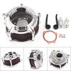 Harley Dyna Softail Fatboy Touring Glide Air Cleaner Intake Filter (2000-2023)