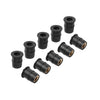 Fairing 10x M5 Motorcycle Windshield Rubber Nuts Vibration Dampers