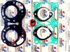 YAMAHA TZR250 1mm O/S Piston Set & Gasket Kit (1987-1992)