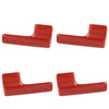 Ford F-150 (2009-2014) Red 4 x Interior Door Handle Cover Stickers