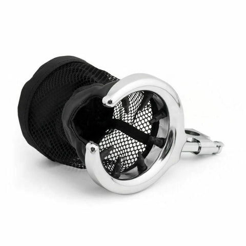 Motorcycle Chrome 25mm Motorcycle Cup Holder Clamp Handle Bar Mount
