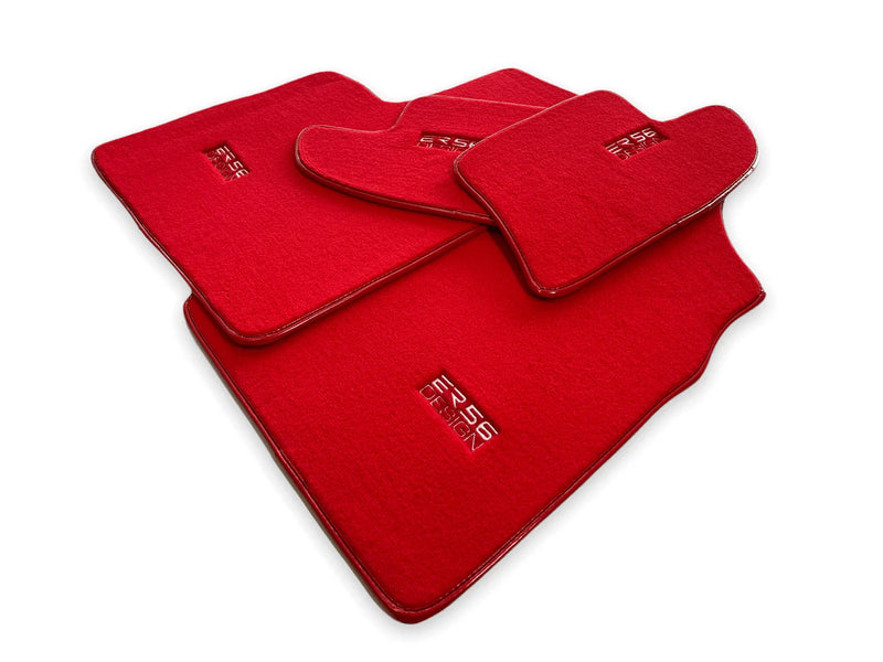 Bentley Continental GT (2004-2023) - Custom Tailored Carpets Red Floor Mats