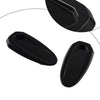 BMW S1000RR Rearview Mirror Block Off Base Plates Cover Black (2020-2023)