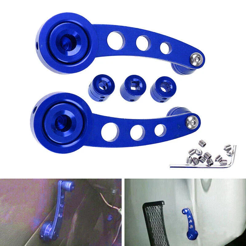 Most Cars - Blue Manual Window Crank Handle Adapter
